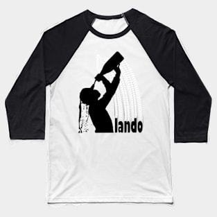 Lando Win Baseball T-Shirt